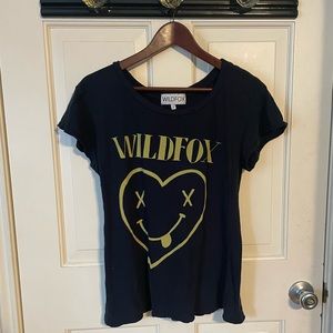 Wildfox Black Tee